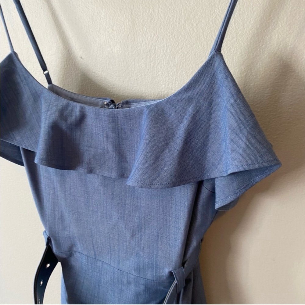 Lovers + Friends Blue Ruffle Mini Dress - Picture 5 of 10